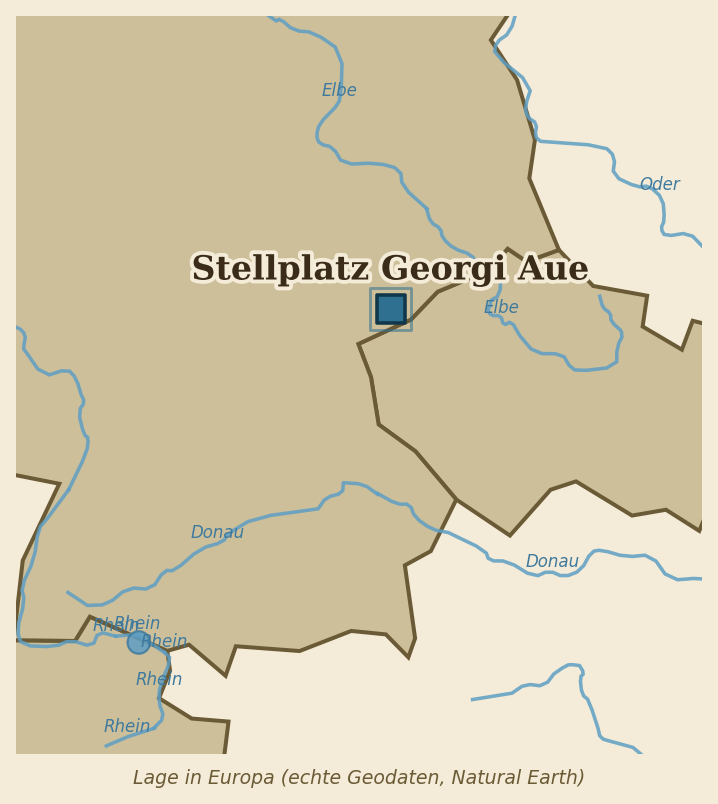 Lagekarte Stellplatz Aue